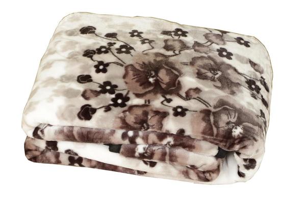 Almina Yün Battaniye Çiçek Desen | Çift Kişilik | AL-12