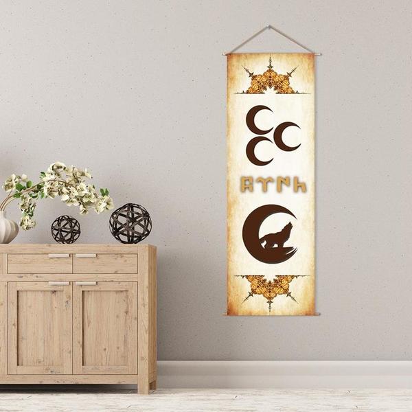 Askılı Kanvas Tablo - üc Hilal Bozkurt Türkiye