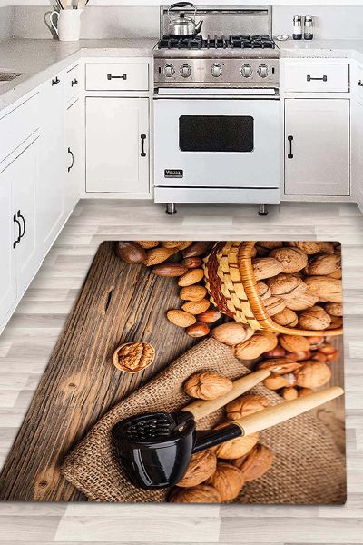 Birkilim Yıkanabilir Dekoratif Halı İpeksi Kaymaz Taban | MLN-IP-HM-593