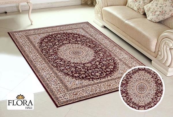 Flora Nostalji Collection Halı | Kırmızı | F-1764A-Red