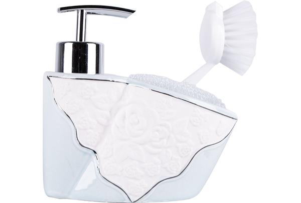 Dekonaz Sıvı Sabunluk Fırça Seti 4 Parça | Mavi | BS-14-BLUE