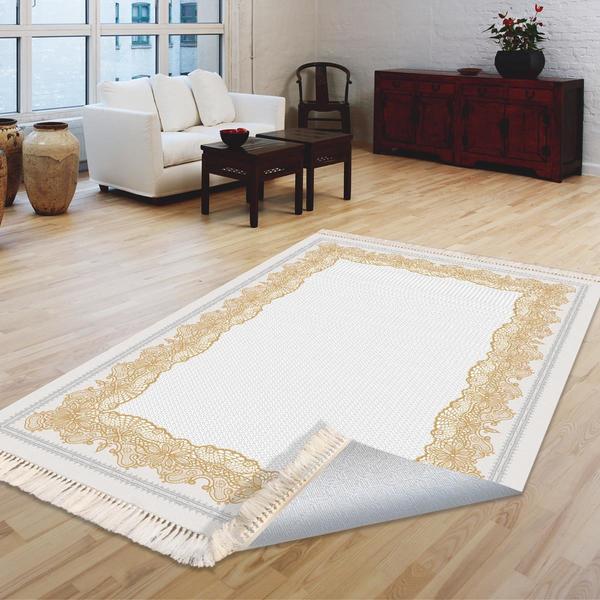 طقم سجاد بيرقيم 7 قطع قابل للغسيل