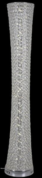 Dekonaz Ayaklı Dekoratif Led Lamba 120cm | Gümüş | DTX-LK165S