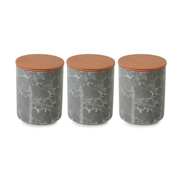 TRIPLE WOODEN CAP. KERAMIKGLAS GROSS-ANTHRAZIT | SILK-SRB512