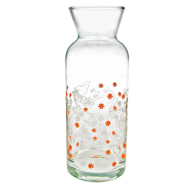 Joy Glass | Sonbahar Desenli Karaf Şişe 1000 cc