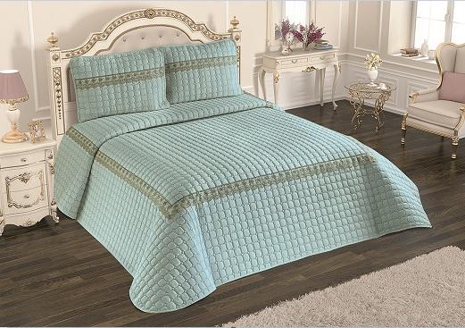 Belenay (geschnürt) Pelin Doppel gesteppte Bettdecke - Türkis