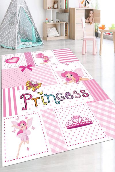 Birkilim Yıkanabilir Dekoratif Halı İpeksi Kaymaz Taban | MLN-IP-HP-645