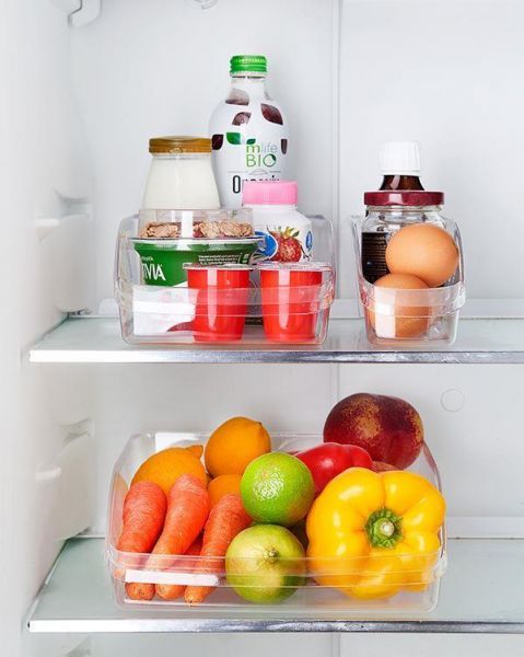 Gondol Buzdolabı Raf Düzenleyici G-525 -G-526 Şeffaf