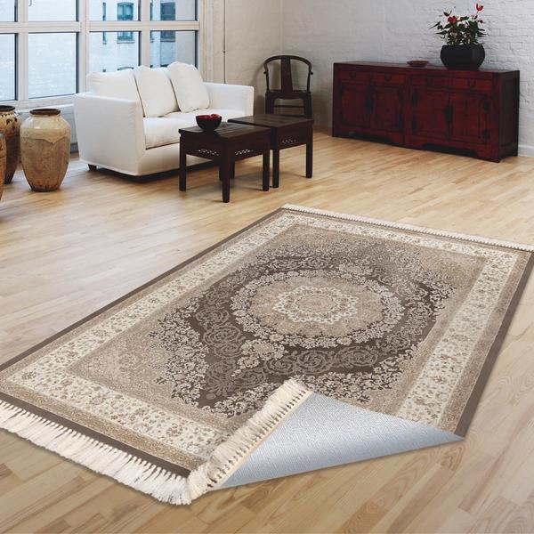 Milano Yıkanabilir Dekoratif Halı Kaymaz Taban | 8mm | MLN-DOT-HT464