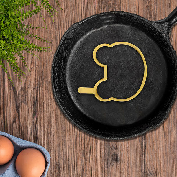 Yellow Bear Silicone Egg Shaper - MYS 300b | Keramika