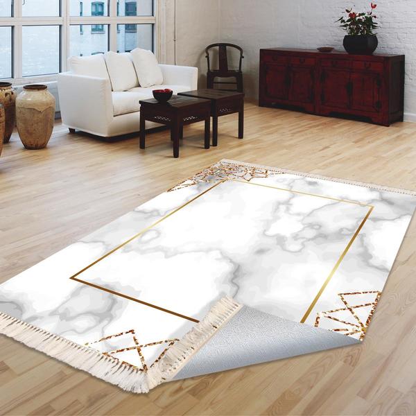 Birkilim 7 Pieces Washable Carpet Set | MLN-DOT-HT813-KMP