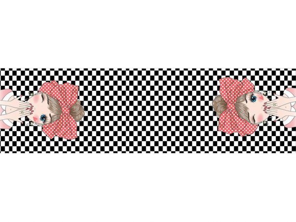 Mitgift Land Digitaldruck Fashion Girl Runner