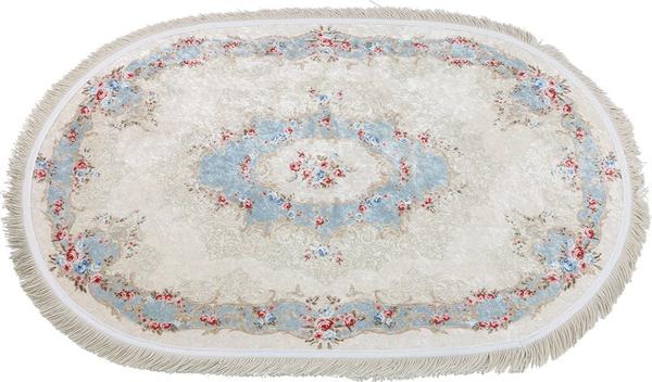 Brillant Home Banyo Paspası Çicek Desen‘li | Krem | 80x120 cm