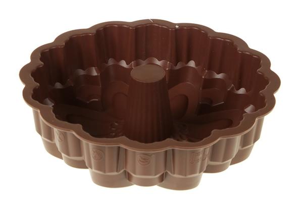 Paci Kek Pasta Kalıbı Çiçek Form Kahverengi | PAC-600112-Braun