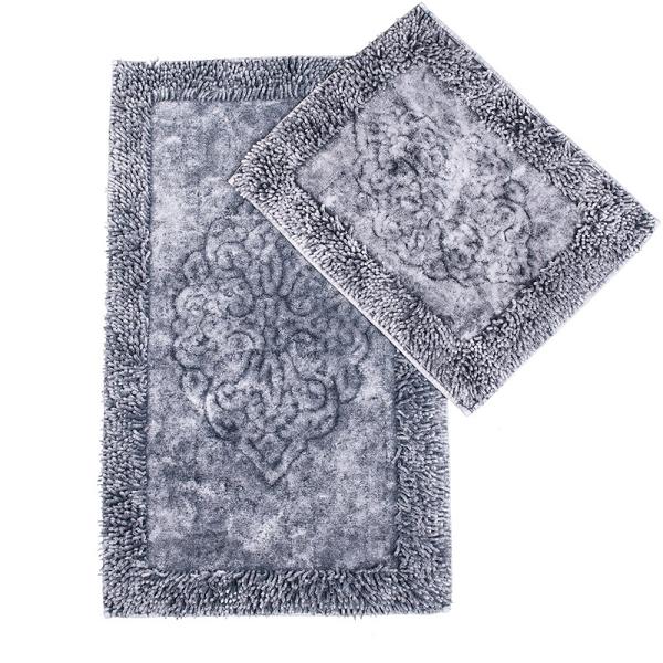 Minteks Vintage Spagetti 2 Li Klozet Takımı - İpek Gri