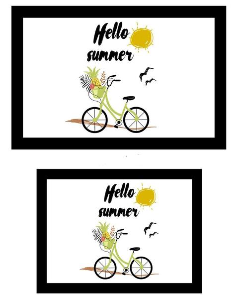 Bayev Summer 2`li Banyo Paspas Seti Klozet Takımı 19 1289