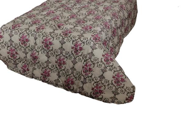 Ekvator Violetta Lüks Tek Kişilik Yorgan | Beyaz | ED-7020