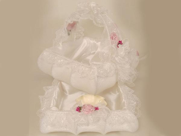 Karelüx Çiçek Kına Sepeti Beyaz