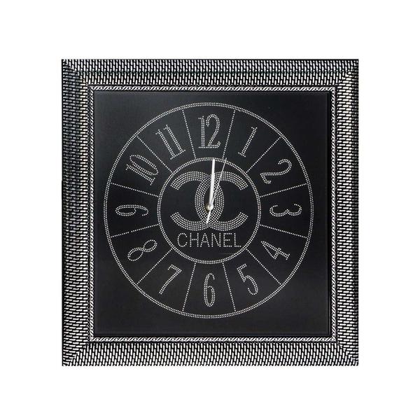 Bavary Dekoratif Duvar Saati Siyah