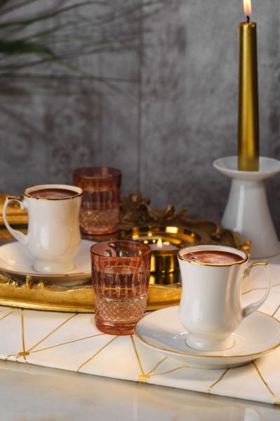 Arte Bianco Muna Kahve Takımı