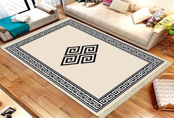 Roland 5'li Yıkanabilir Halı Seti | Bej | roland-3159-being