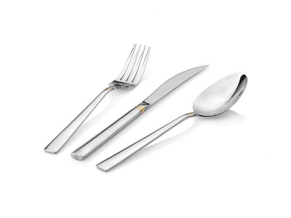 Taç Cornella Linda 90 Parça Çatal Kaşık Bıçak Seti Altın | TAC-5075