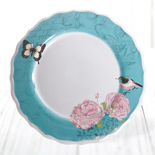 Gizem Turquoise Juliet Cake Plate 21 Cm 6 Pieces | Keramika
