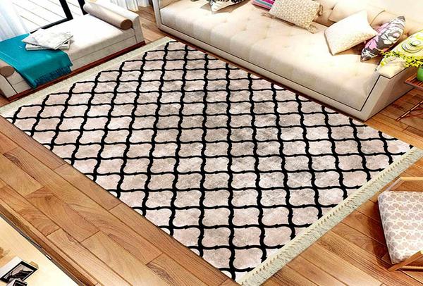 Roland 5'li Yıkanabilir Halı Seti | Bej | roland-3196-beige