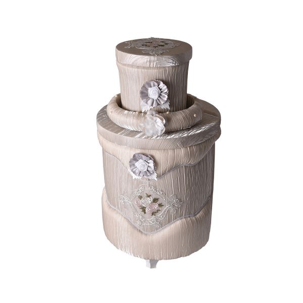 Akpınar | 2'li Çamaşır Sepeti Pudra