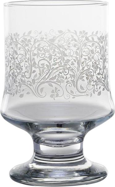 LAV 3 Parça Sarmaşık Desenli Su Bardağı Kadeh Seti | 310ml