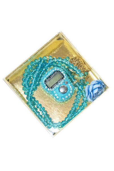 Zikirmatik ve Tesbih Seti - Mavi