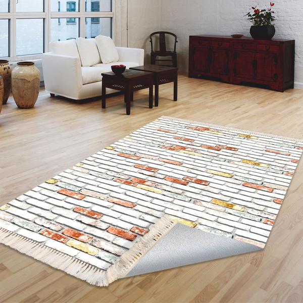 Milano Yıkanabilir Dekoratif Halı Kaymaz Taban | 8mm | MLN-DOT-HT331