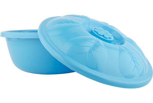 Almina Hamur Leğeni | Kapaklı Hamurluk 5.5 Litre | Mavi | Al-asd081-blau