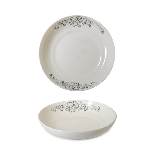 QW100 / 3 (24) / RINAD OPAL RUND GROSSE SCHÜSSEL 25 cm | SILK-59315