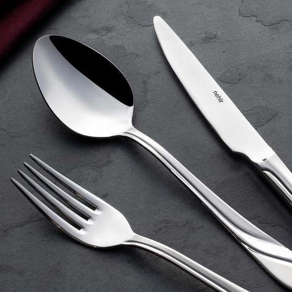 Safir Plain 60-teiliges Besteck (ohne Messer)