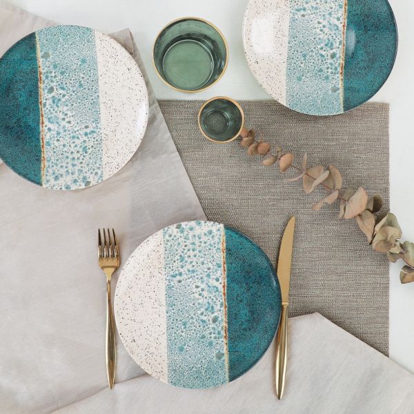 Verdant Pasta Tabağı 20 Cm 6 Adet - 19781 | Keramika