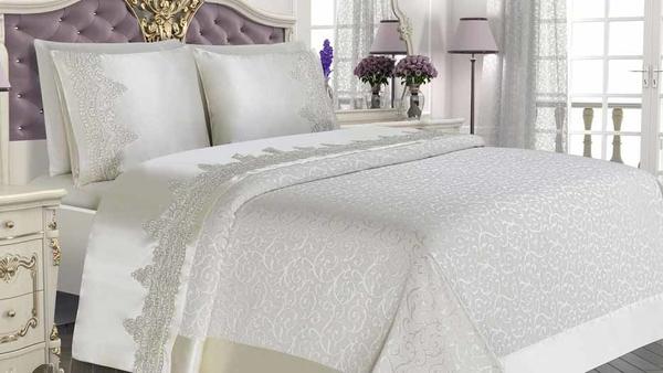 Dematex Pike Takımı Saray Krem 2 Kişilik