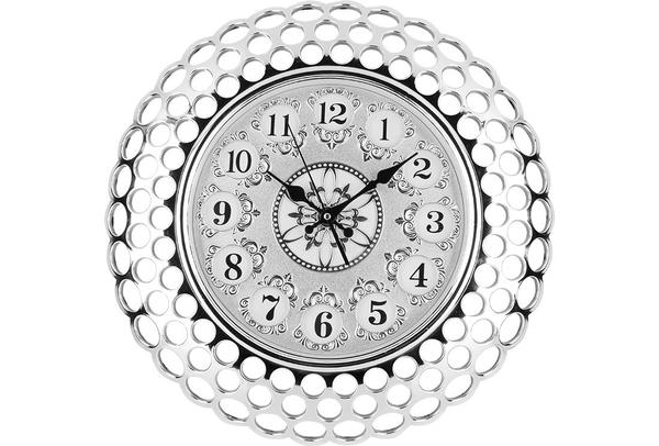 Bavary Modern Duvar Saati | Gümüş | By-d308j