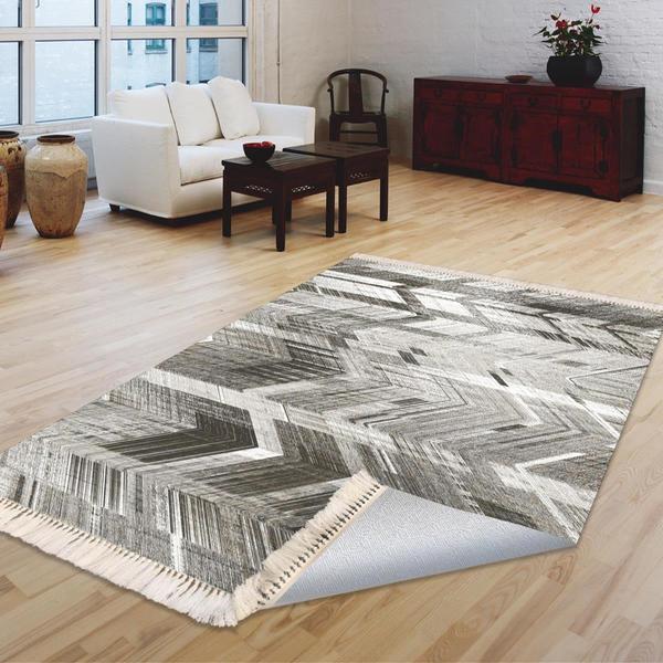 Milano Yıkanabilir Dekoratif Halı Kaymaz Taban | 8mm | MLN-HS363-1