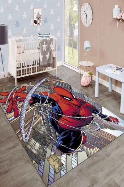 Birkilim Yıkanabilir İpeksi Kaymaz Taban Çocuk Odası Halısı | MLN-IP-SD-197