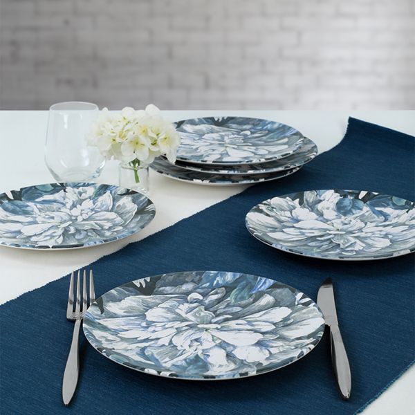 Nature Flowers Pasta Tabağı 20 Cm 6 Adet - 19858 | Keramika