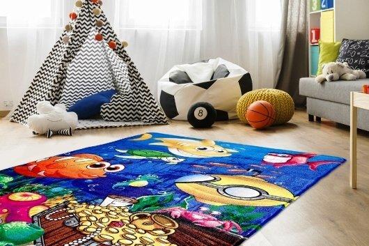 Obsession My Fable Collection Kinderteppich waschbar mehrfarbig Polyester | fai638usea100150