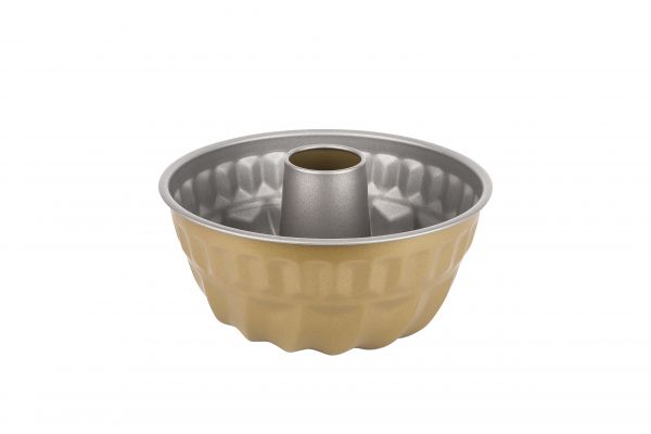 006-01-moule à gâteau classique couleur or argent 23cm
