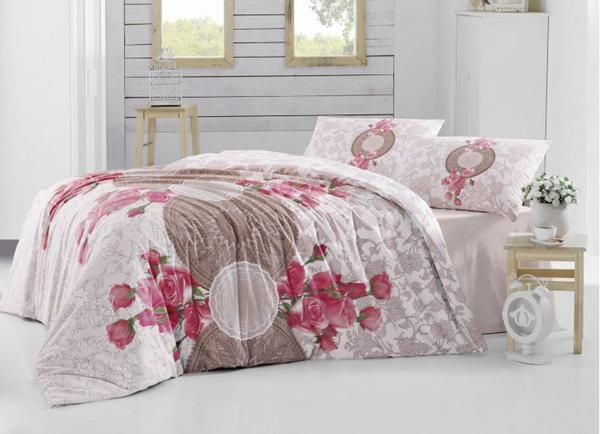 Altınbaşak Ranforce Nevresim Takımı Roses Çift Kişilik | 3074
