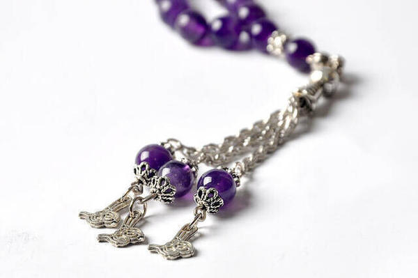 Ametist Taşı Tesbih 01