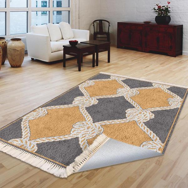 Milano Yıkanabilir Dekoratif Halı Kaymaz Taban | 8mm | MLN-HS221-1