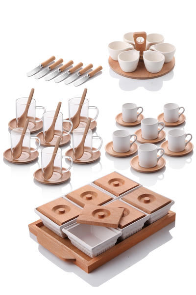 Queen's Kitchen | 56 Parça Kahvaltı Takımı