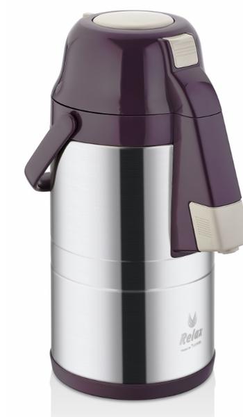 Bayev | Remetta Caldo Delux Mor Çelik Termos 3.5 Litre