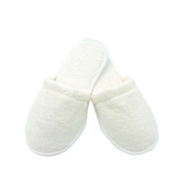 Minteks Kalın Taban Havlu Terlik (Vanna) - Beyaz