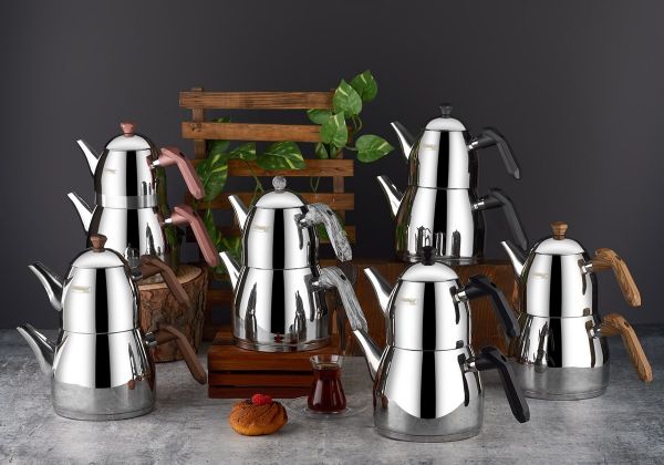 Ortaboy Elmas Çaydanlik (Antibakteryel Kulp)